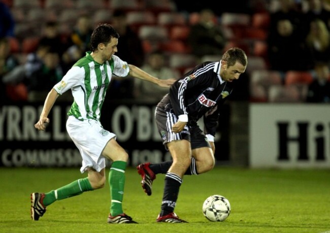 Alan Cawley with Gareth Farrelly