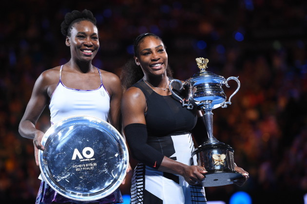 Serena Williams wins the Australian Open tennis championships - Melbourne