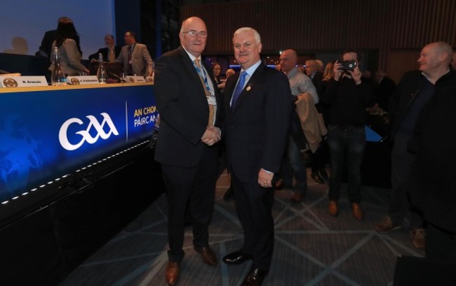 John Horan with Aog&aacute;n &Oacute; Feargha&iacute;l