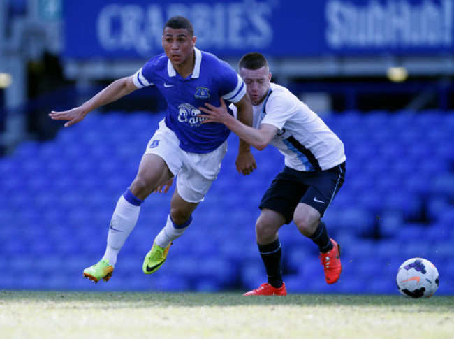 Soccer - Barclays U18 Premier League - Final - Manchester City v Everton - Goodison Park