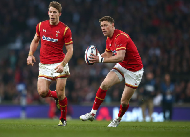 Liam Williams and Rhys Priestland