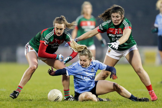 Martha Byrne with Clodagh McManamon and Rachel Kearns