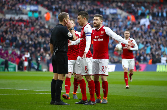 Arsenal v Manchester City - Carabao Cup Final - Wembley Stadium