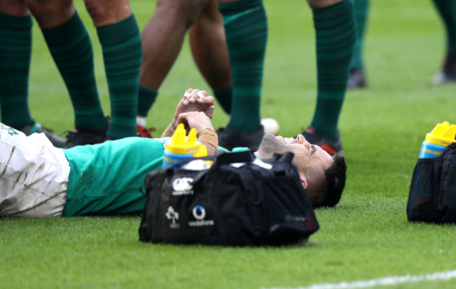 Conor Murray down injured