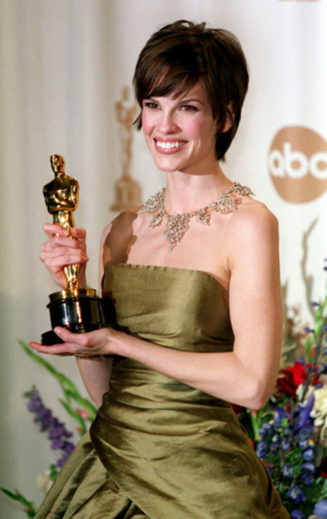 Oscars Hilary Swank Best Actress OSC