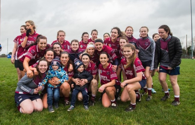 Athenry celebrate after the game