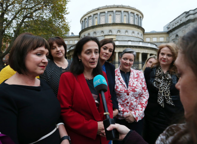 15/11/2017 Past and present female Oireachtas members At Dail