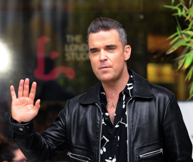 Robbie Williams fears