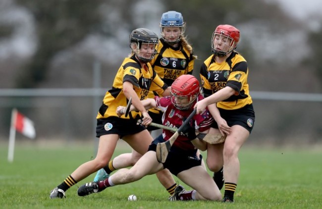 Therese Donoghue with Shauna Prendergast, Shauna Kiernan and Sarah Coughlan