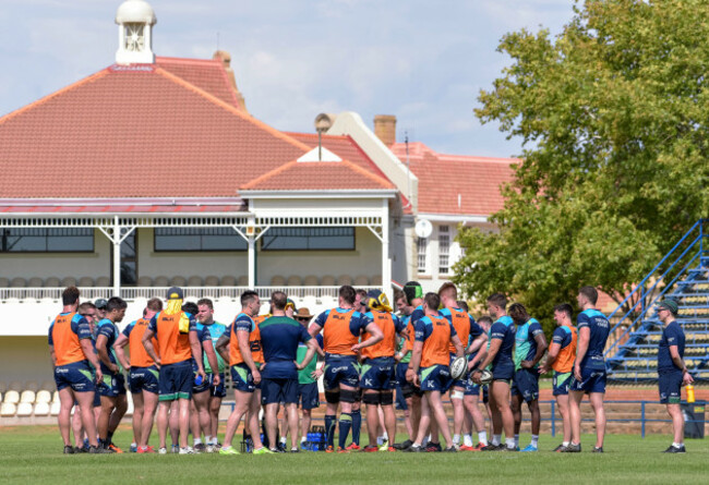 A view of training