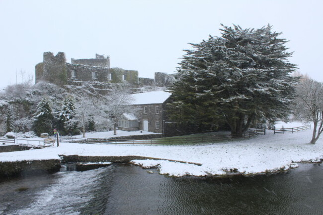 The Funcheon River, Mill & Castle, Glanworth, Co. Cork