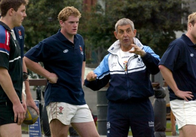 Jamie Heaslip and Ian McGeechan 10/8/2002 DIGITAL