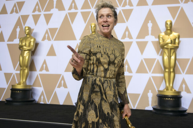 The 90th Academy Awards - Press Room - Los Angeles