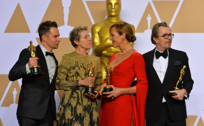 The 90th Academy Awards - Press Room - Los Angeles