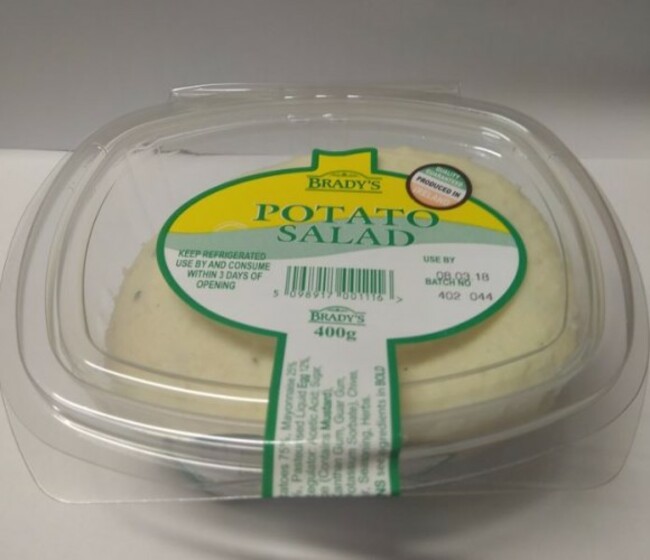 Bradys Potato Salad 400g