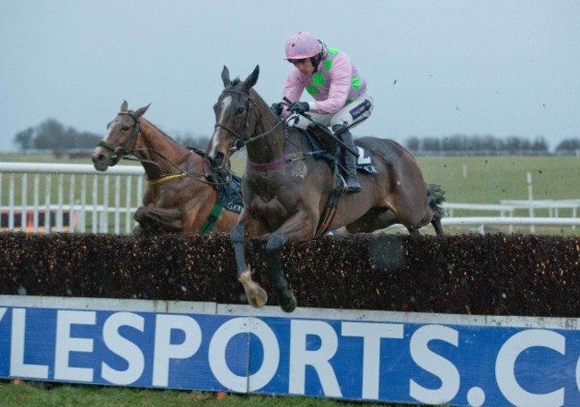 Ruby Walsh clears the last on Vroum Vroum Mag to win