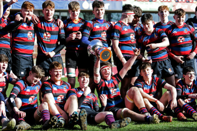 St. Munchin's celebrate after the win