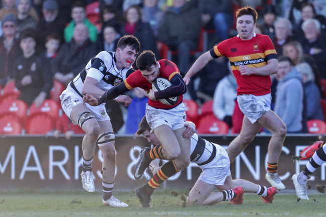 Eoghan Barrett with David Harrington and David Hyland