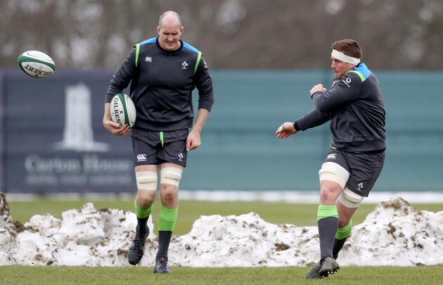 Devin Toner and CJ Stander