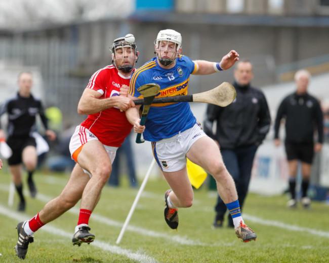 Billy McCarthy of Tipperary in action against Tim O'Mahony