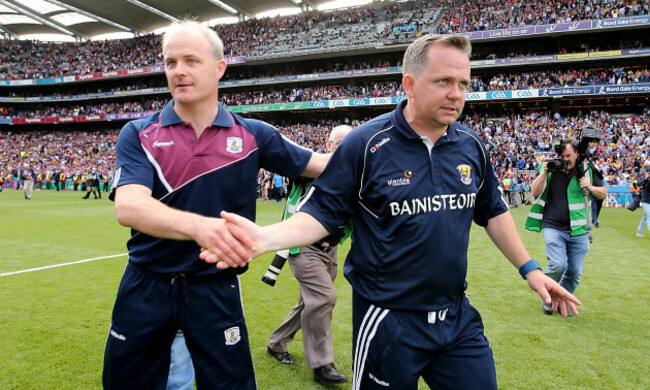 Michael Donoghue and Davy Fitzgerald