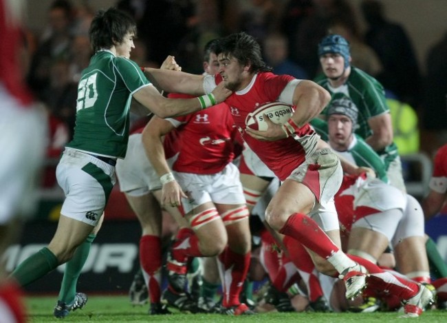 Rory Pitman with Conor Murray