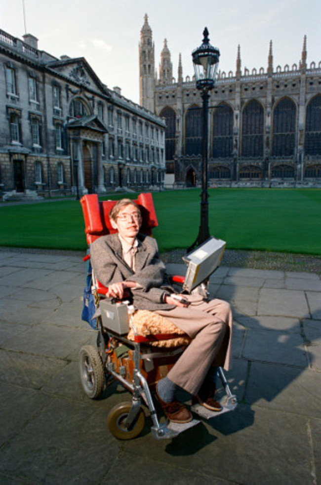 Dr Stephen Hawking, 1988