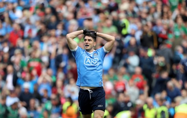 Bernard Brogan at the final whistle