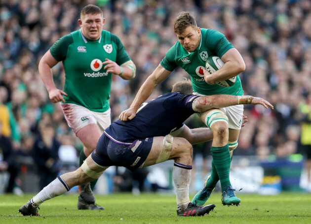 Jordi Murphy with John Barclay