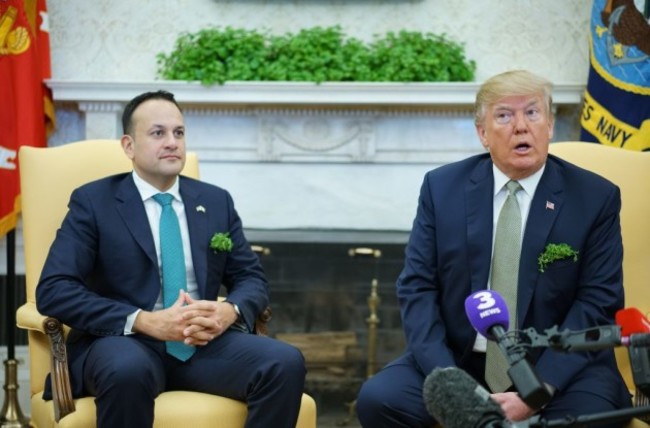 US-IRELAND-DIPLOMACY-TRUMP-VARADKAR