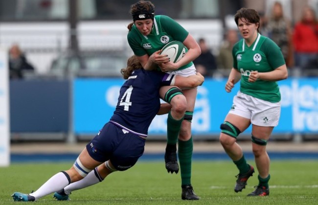 Aoife McDermott with Emma Wassell