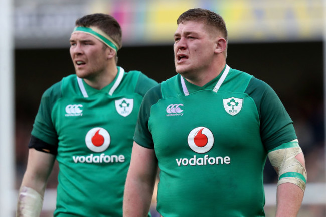 Peter O'Mahony and Tadhg Furlong