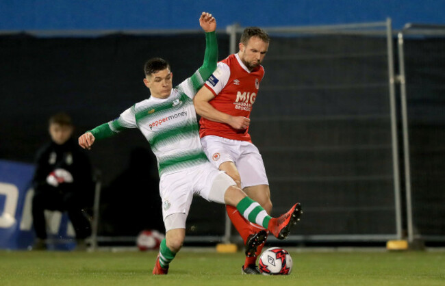 Trevor Clarke with Conan Byrne