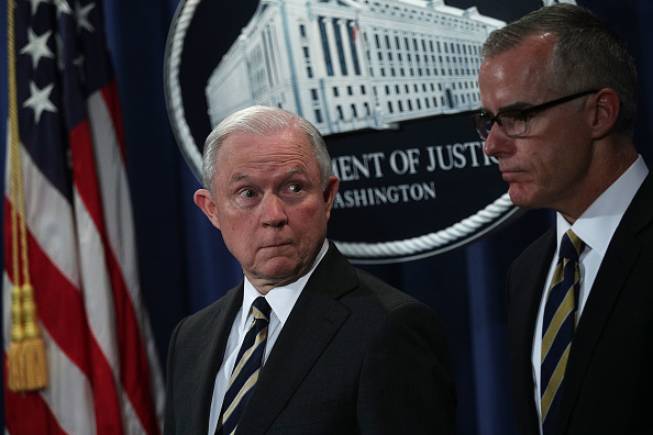 AG Jeff Sessions, Top Officials Announce Major Law Enforcement Actions