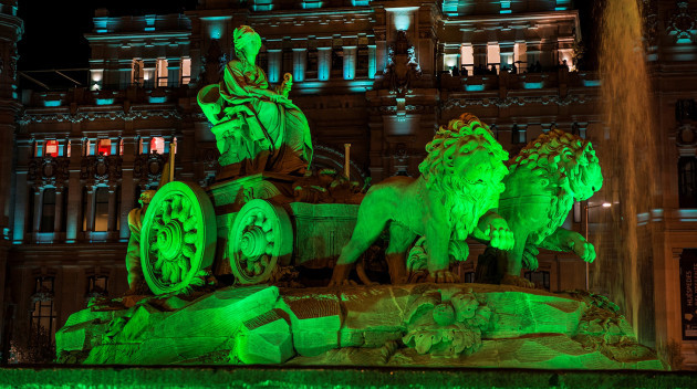 THE CIBELES FOUNTAIN IN MADRID (SPAIN) JOINS TOURISM IRELAND’S
