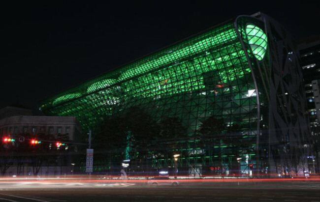 CITY HALL IN SEOUL, SOUTH KOREA, JOINS TOURISM IRELAND’S GLOBA