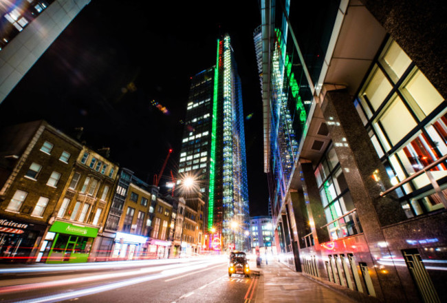 HERON TOWER IN LONDON JOINS TOURISM IRELAND’S GLOBAL GREENING