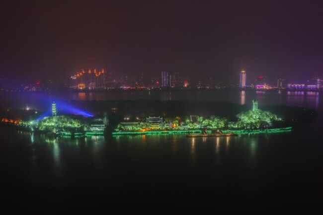 JIANGXIN ISLET IN WENZHOU, ZHEJIANG PROVINCE (CHINA), JOINS TOUR