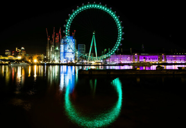 THE LONDON EYE JOINS TOURISM IRELAND’S GLOBAL GREENING