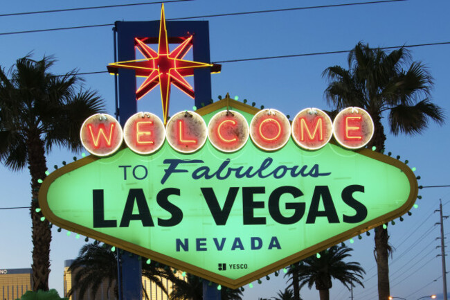 THE ‘WELCOME TO FABULOUS LAS VEGAS’ SIGN JOINS TOURISM IRELA