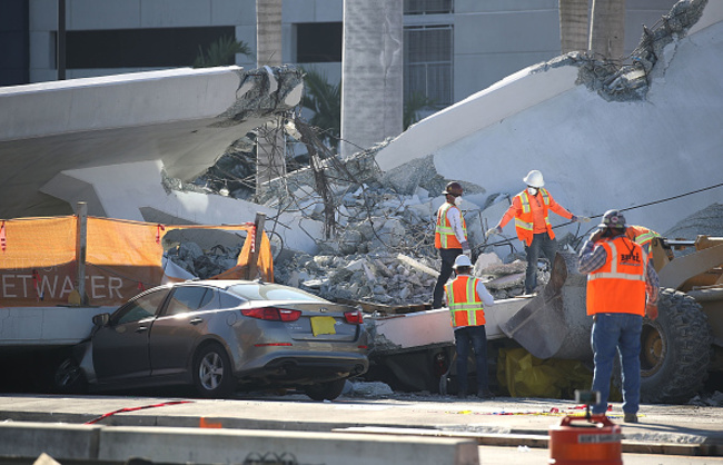 At Least 6 Dead After Collapse Of Pedestrian Bridge In Miami