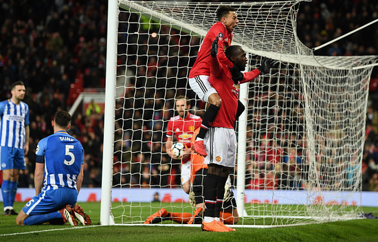 Manchester United v Brighton & Hove Albion - The Emirates FA Cup Quarter Final