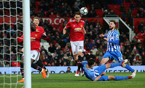 Manchester United v Brighton & Hove Albion - The Emirates FA Cup Quarter Final