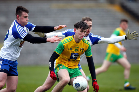 Barry Kerr and Conor Boyle with Frank McGlynn