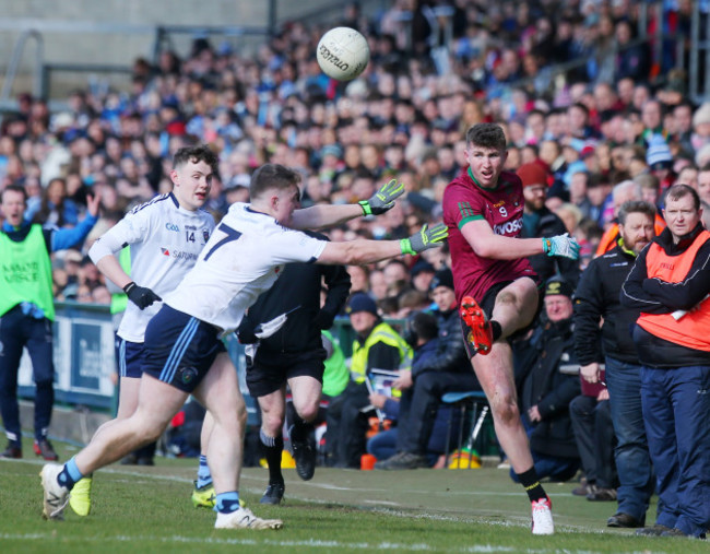 Tiernan Kelly with Conall Devlin