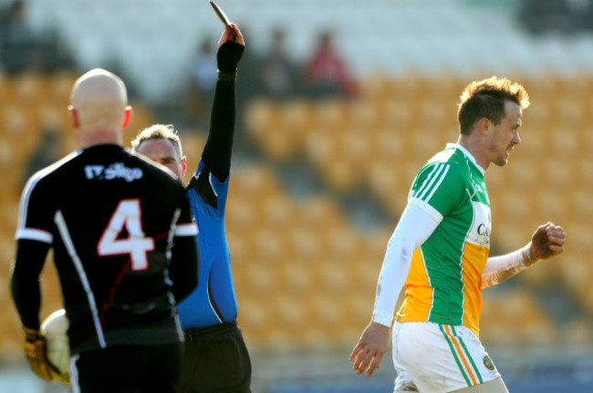 James Molloy red cards Conor Carroll