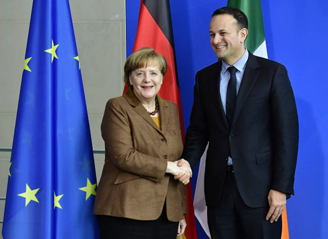 GERMANY-IRELAND-EU-DIPLOMACY