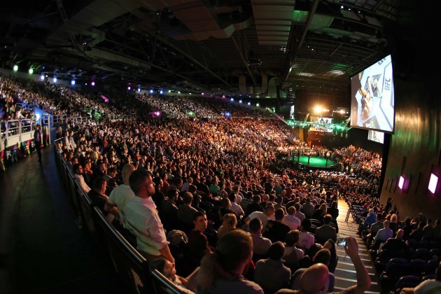 Large crowd at the 3 Arena