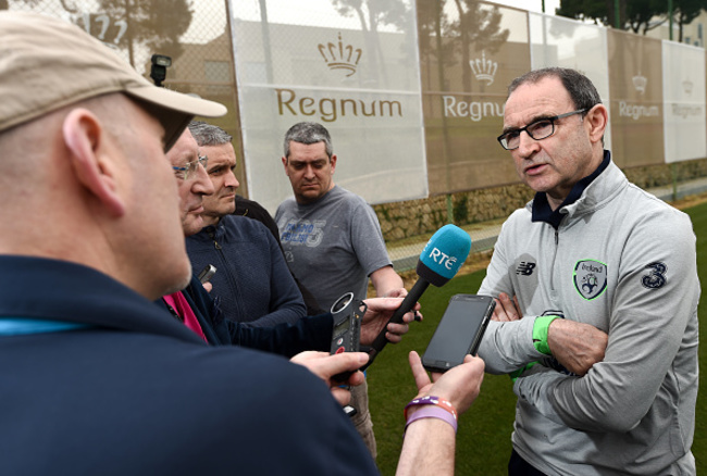 Republic of Ireland Squad Training & Press Conference