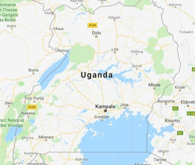 Uganda map 2